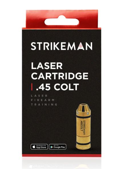 STRIKEMAN LASER CARTRIDGE – 45 COLT