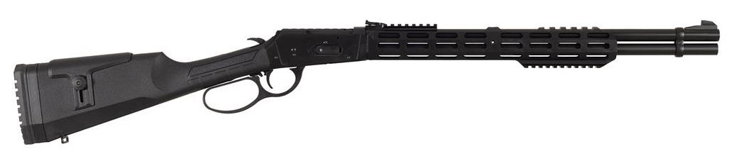 MORISSON LEVER 357 MAG 18″ BLACK TACTICAL FOREND 8+1