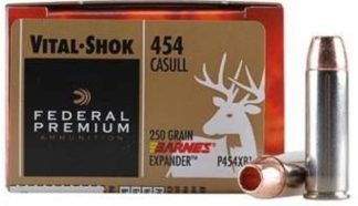 FED. PREM c.454 250G BARNES VITAL SHOK