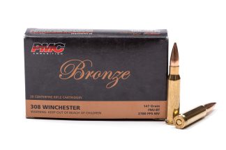 PMC c.308 WIN (7.62 NATO) 147GR FMJ-BT. 20PK