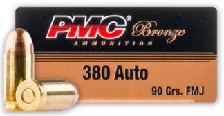 PMC  .380 Auto 90 GR FMJ  50RDS
