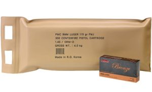 PMC 9A 6 BOXES IN BATTLE PACK 300 ROUNDS