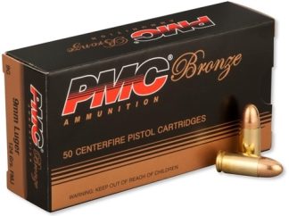 PMC 9x19MM LUGER 124GR FMJ 50RDS