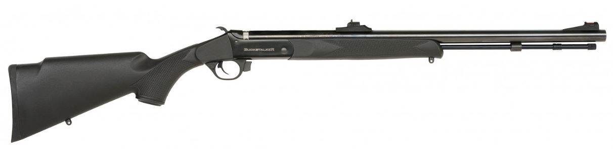 TRADITIONS BUCKSTALKER BLK/BLUED 24” – SIGHTS IN BOX