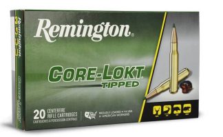 REM 7MM-08 CORE LOKT TIPPED 140 GR