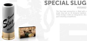 S & B 12 GA 2-3/4” SB SPECIAL SLUG