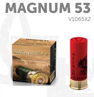 S & B "LEAD" 12 ga. 3” 1 7/8 oz #1