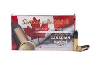 S & B c.22 LR  ”Canadian Match” STANDARD VELOCITY TARGET