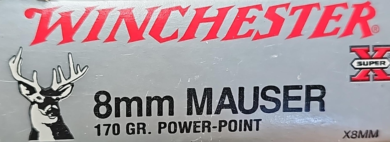 WIN. c.8mm MAUSER 170GR PP