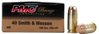 PMC .40 S&W 180GR FMJ-FP
