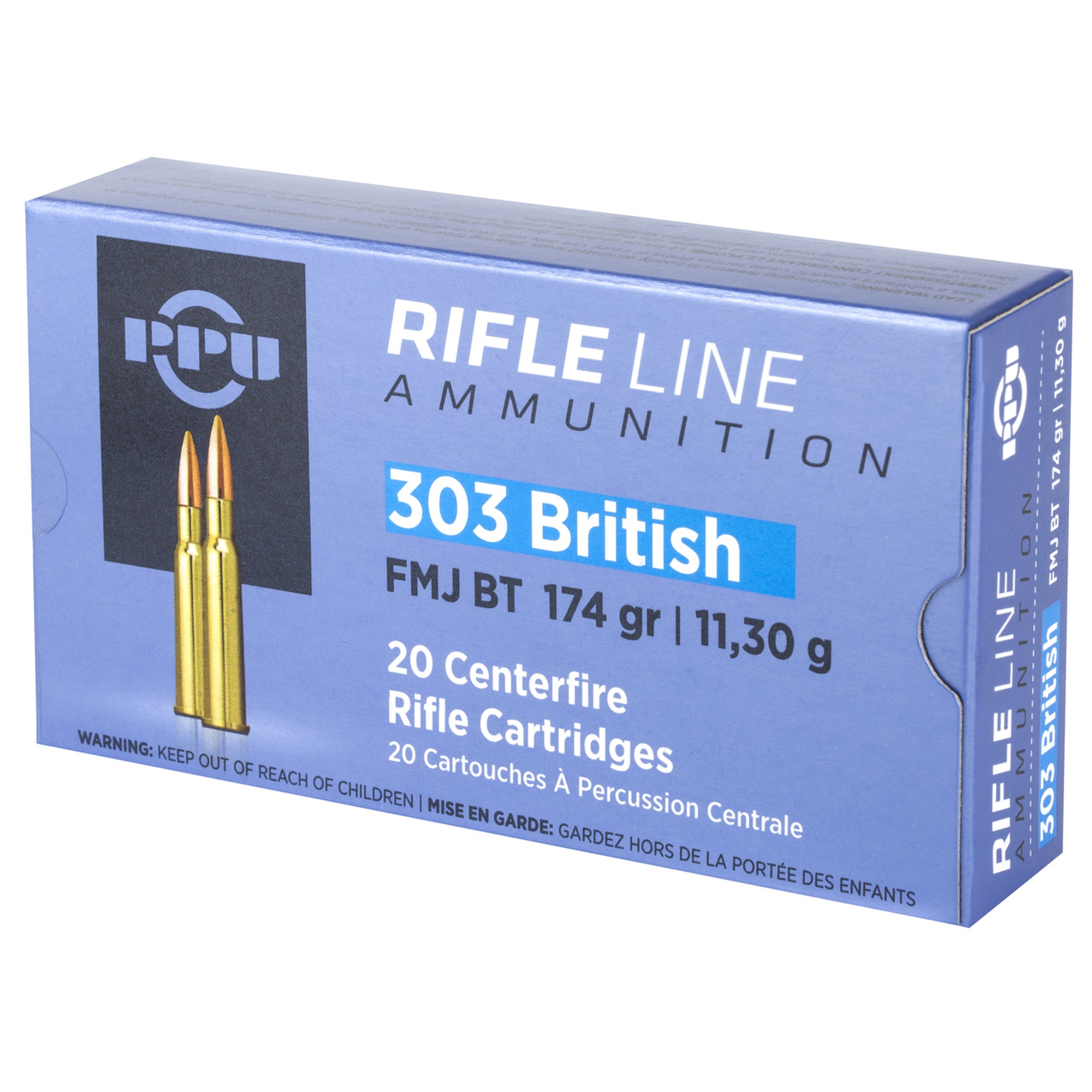PRVI .303 British FMJ 174gr 20Rnd