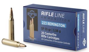 PRVI Rifle Ammo 223 REM SP 55gr 20 ROUNDS