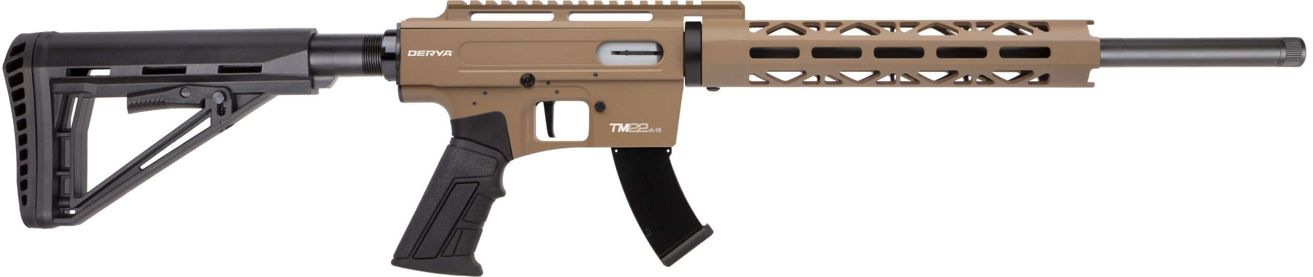 DERYA TM22 PRO TAN FDE c.22 LR 16″