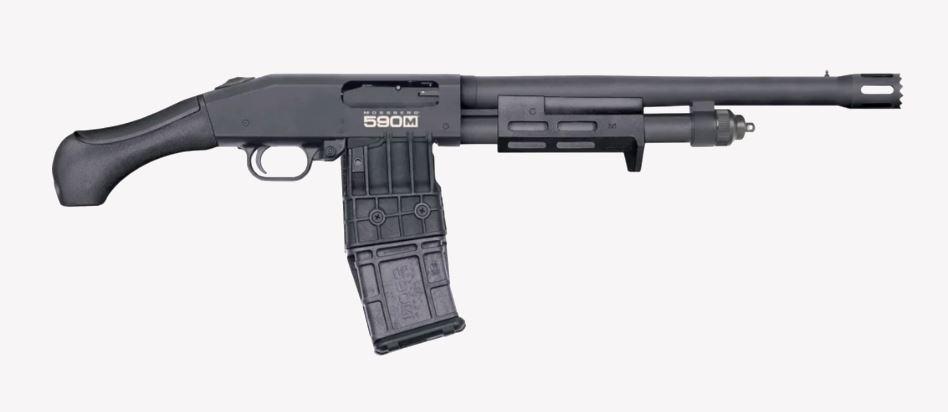MOSSBERG 590M 12 GA SECURITY OTHER FIREARM 14″ BLACK