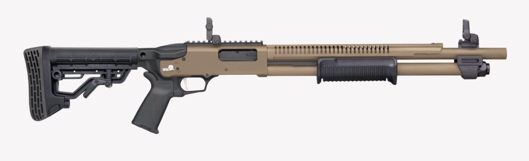 MOSSBERG 590R 12 GA SECURITY TACTICAL 18.5″ BLACK