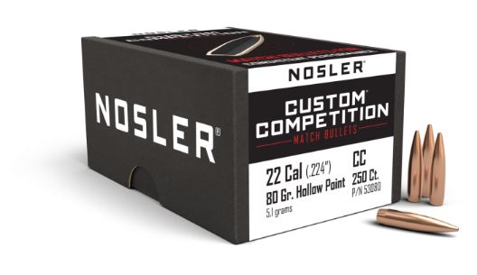 NOSLER CC-22 80G HPBT (250CT)