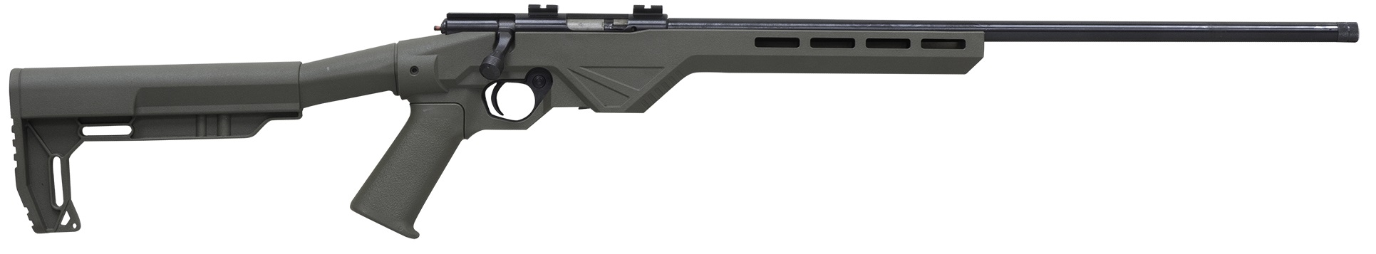 CITADEL TRAKR BOLT 22 LR 18″, SYN, 10 RD OD GREEN