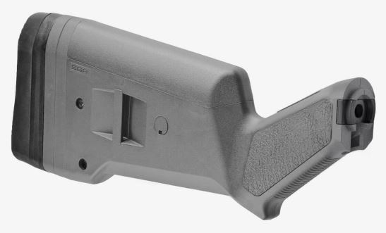 MAGPUL SGA STOCK – MOSSBERG 500/590/590A1 – GRAY
