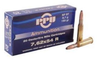 PRVI 7.62X54R SP 150GR