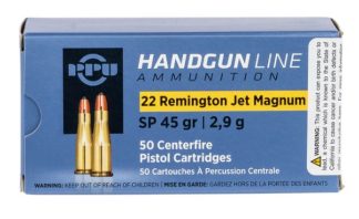 PRVI .22 REMINGTON JET MAGNUM SP 45GR