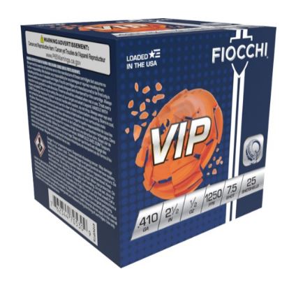 FIOCCHI 410VIP75- 410 GA 2 1/2″ 1/2 OZAD CHILL #7.5
