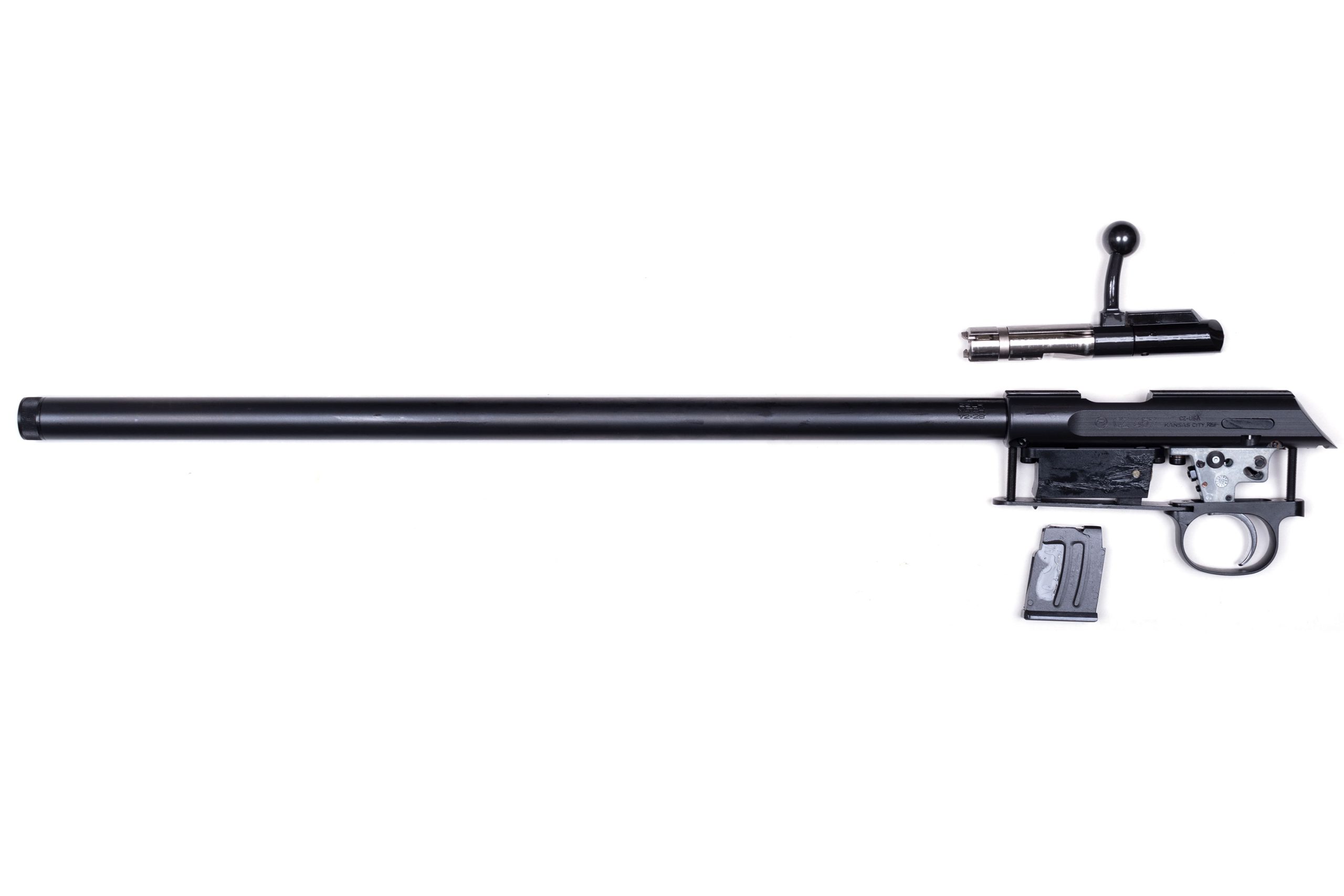 CZ 457 BARRELED ACTION c.22LR VARMINT MTR 16″