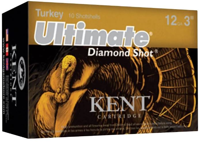 KENT ULTIMATE DIAMOND SHOT TURKEY 12GA, 3″, 1 3/4 OZ, 1310 F