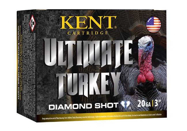 KENT ULTIMATE DIAMOND SHOT TURKEY 20GA, 3″, 1 1/4 OZ, 1300 F