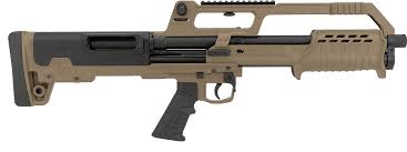 HATSAN Escort BullTac 12 Ga Pump Shotgun – 5+1 18″ FDE