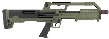 HATSAN Escort BullTac 12 GA Pump Shotgun – 5+1 18″ ODG