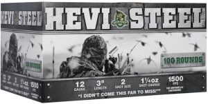 HEVI-SHOT HEVI-STEEL 12GA 3IN 1-1/4OZ #2 100PACK