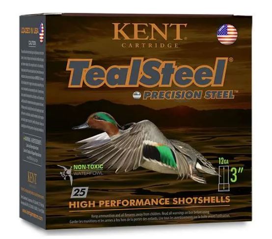KENT TEAL STEEL 12GA, 3″, 1 1/4 OZ, 1350 FPS #6