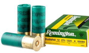 REM EXP BUCKSHOT 12GA 2 3/4” 000 8PEL 1325fps (20406)
