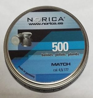 NORICA MATCH Cal 4.5 (.177) 500/Tin