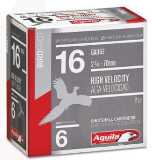 AGUILA 16 GAUGE HIGH VELOCITY #6