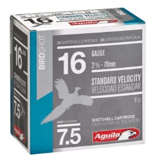 AGUILA 16GA 2-3/4” 1OZ 1200FPS #7.5