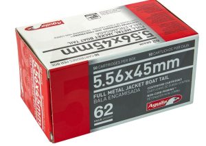 AGUILA 5.56 FMJ BT 62 GR BULK 50 ROUND BOX