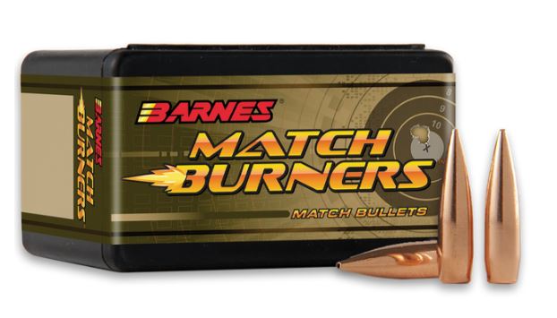 BARNES 30 CAL MATCH BURNER BOAT TAIL 175GR 100RD