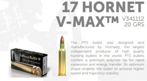 S & B c.17 Hornet 20 GR. V-MAX 20 RDS
