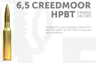 S & B c.6.5 CREEDMOOR 142gr. HPBT