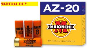 MAIONCHI 12GA 1OZ 1200 fps, 2 3/4”, #7.5