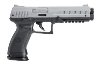 CHARLIE 1.50 CO2 PISTOL 5" BLK/COBALT Full Power,5 Rd 2 mags