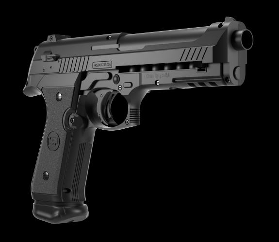 Chiappa ALFA GENII 1.50 CO2 PISTOL 4.52″ BLK Full Power 7 Rd