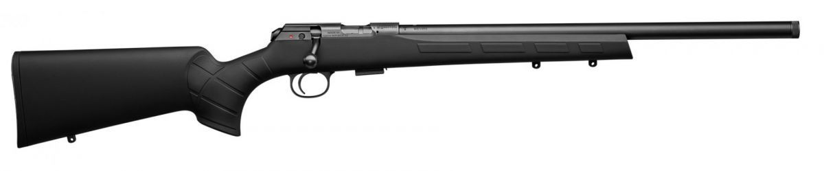 CZ 457 VARMINT SYNTHETIC, 22LR, 5-RAN PLAST, 16″ 1/2×20