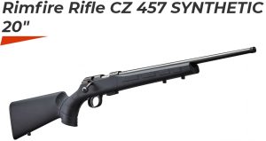 CZ 457 SYNTHETIC .17HMR 20”