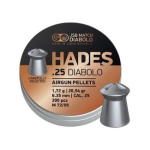 JSB Hades .25  (6,35) 26.54gr  Hollow Point 300rds