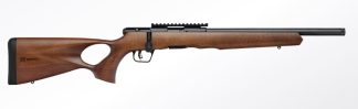 SAVAGE B17 TIMBER THUMBHOLE 17 HMR 18 WOOD BEACH NATURAL