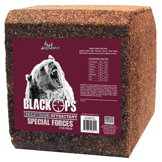 ANI-LOGICS BLACK OPS BEAR SF BERRY BLAST BLOCK 20 LB