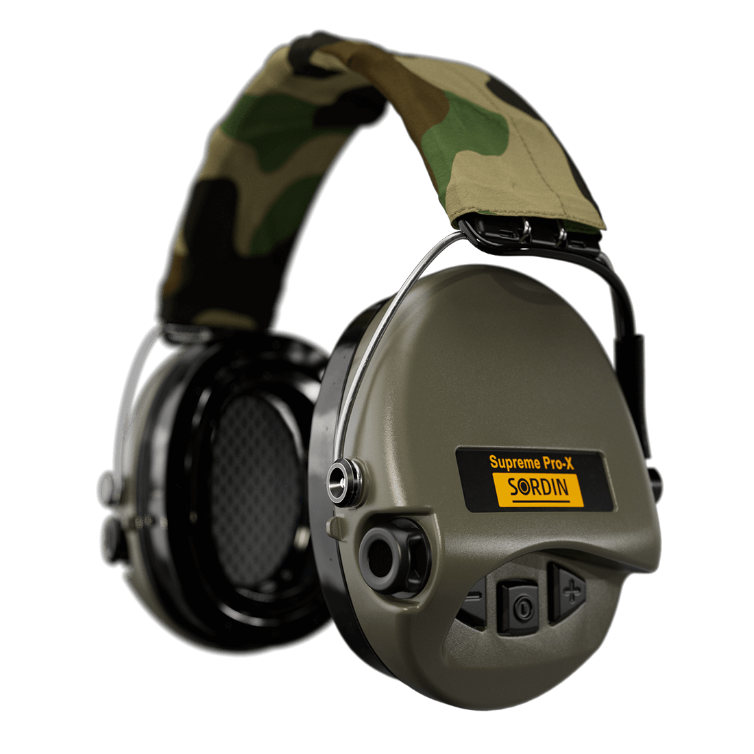Sordin Supreme Pro-X LED Headband Green GEL