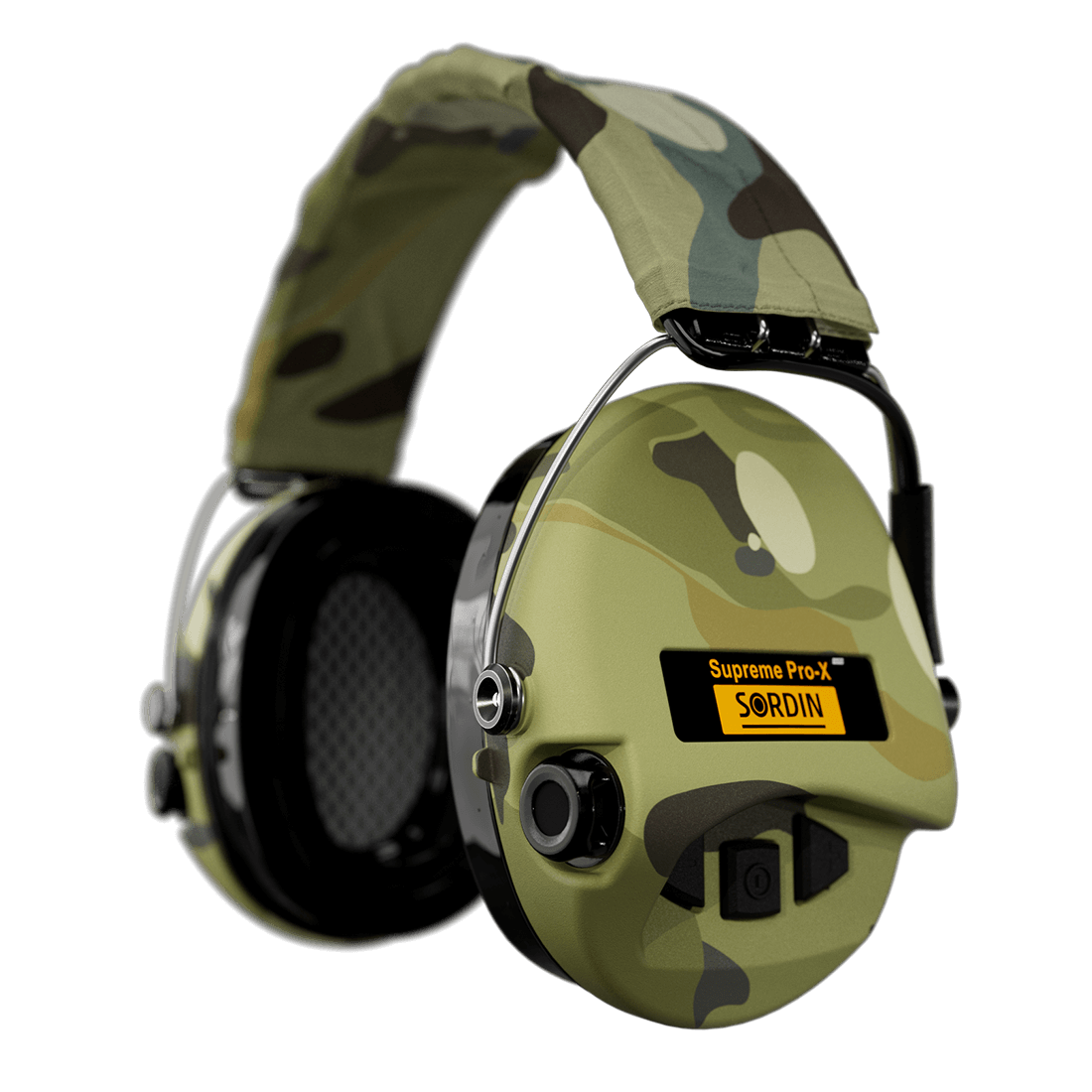 Sordin Supreme Pro-X LED Headband Camo GEL